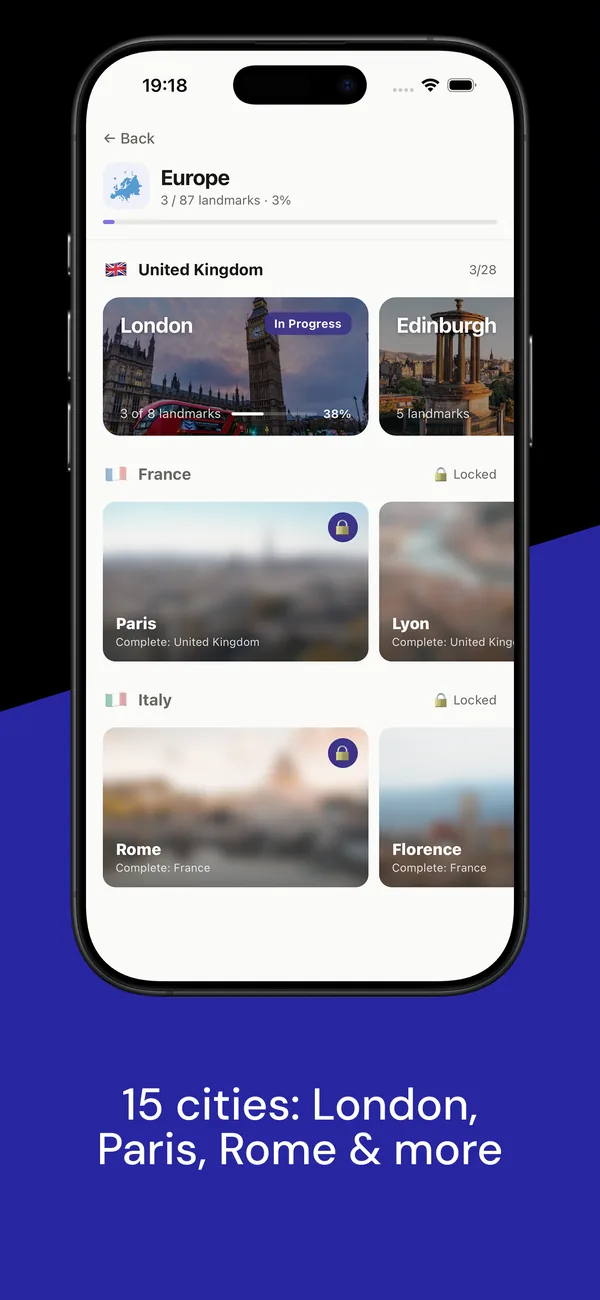 15 cities: London, Paris, Rome and more — choosing a city in Europe