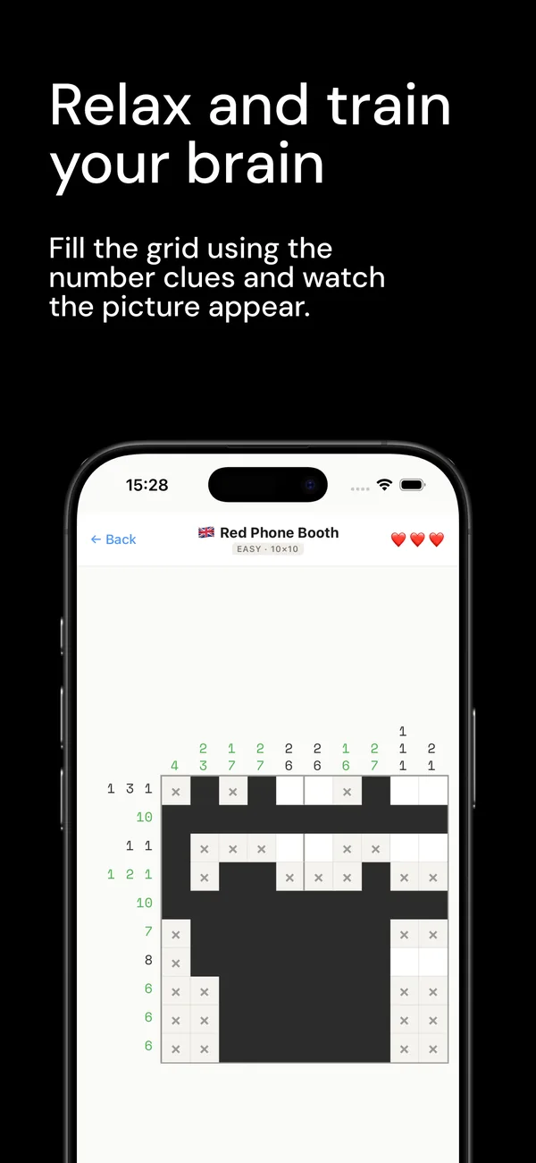 Relax and train your brain — a puzzle in progress